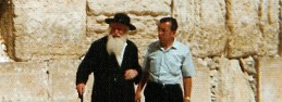 Rebe with Rav ZviAryehLippel Za2l