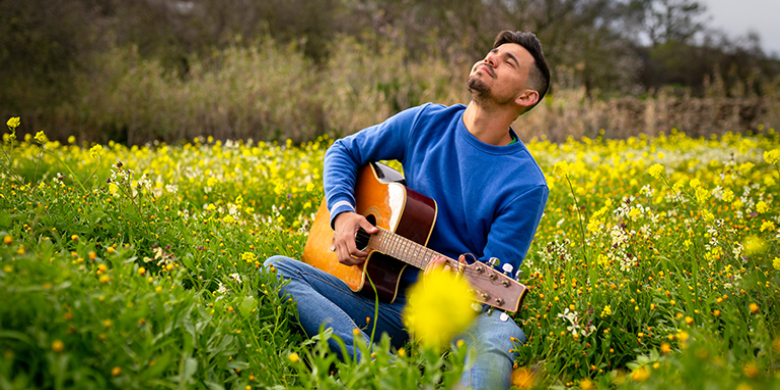 Sing to God and praise Him and then ask for whatever you need
