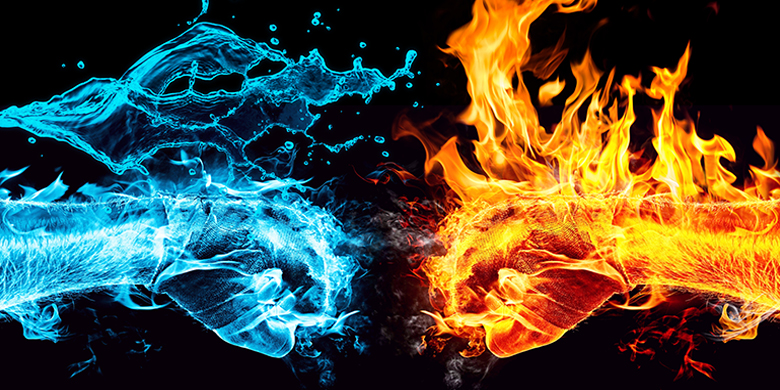 Peace between Fire and Water…