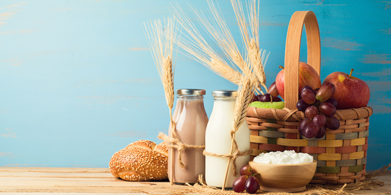 On Shavuot, it is customary to eat dairy foods…