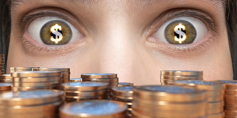 The lust for money is idolatry
