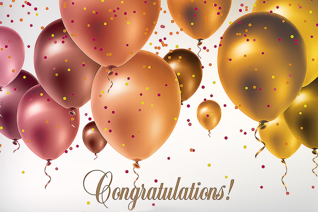 Congratulations