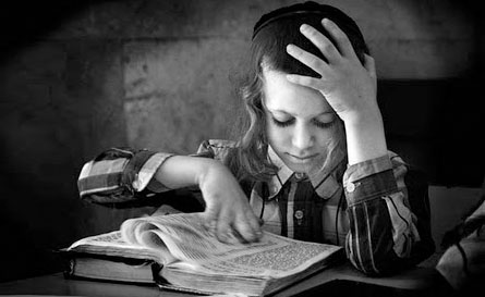 A budding young Torah scholar