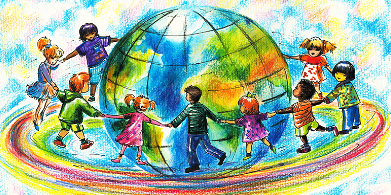 This peace should be instilled not only in ourselves but in everyone in the world